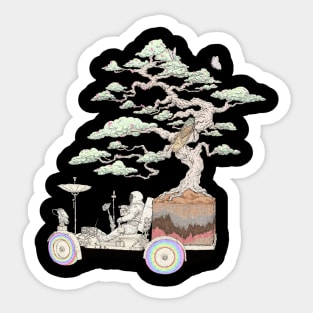 Chill on the road Sticker